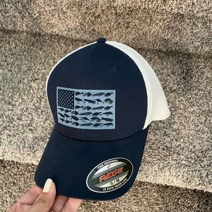 Men’s Columbia Fishing American Flag Flex Hat PFG